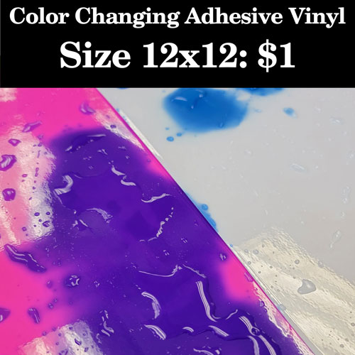 Sale* Color Changing Vinyl
